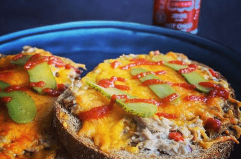 Spicy Tuna melt uit de airfryer