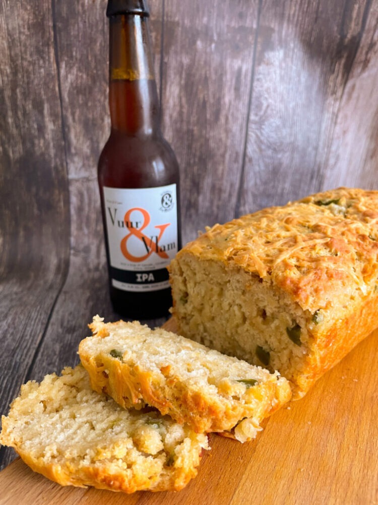 Cheddar jalapeno Beer bread The Hungry Dutchman