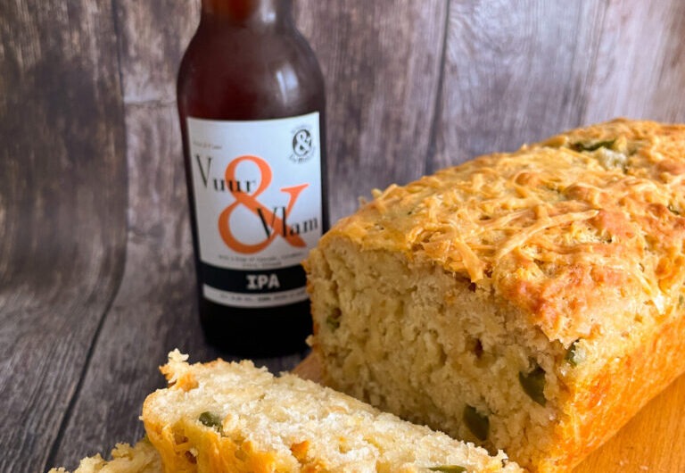 Cheddar jalapeno Beer bread