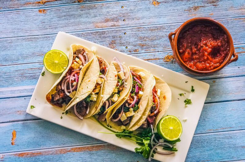 Van kop tot staart - Mexican-style rundertong taco's