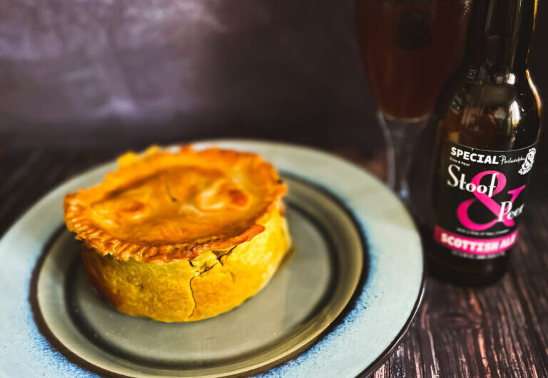 Steak en Ale pie met een Nederlandse twist