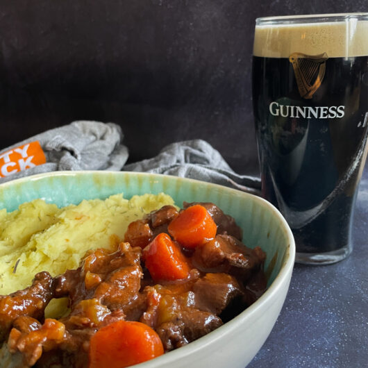 Guinness stew gemaakt door the Hungry Dutchman