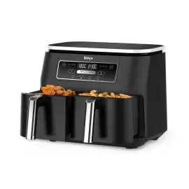 Ninja foodi max dual zone airfryer en de hungry dutchman's review hierover.