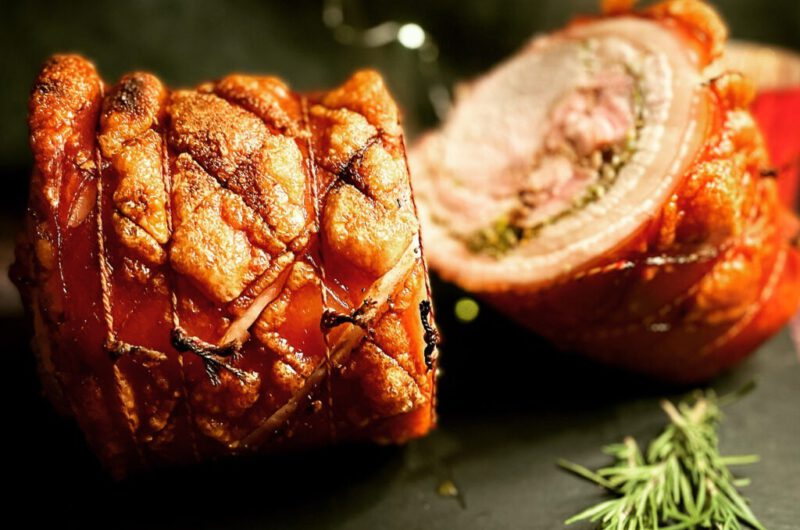 Kerstrecept – Low & Slow BBQ Porchetta