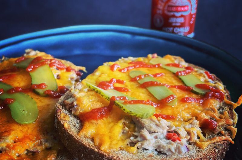 Spicy Tuna melt uit de airfryer