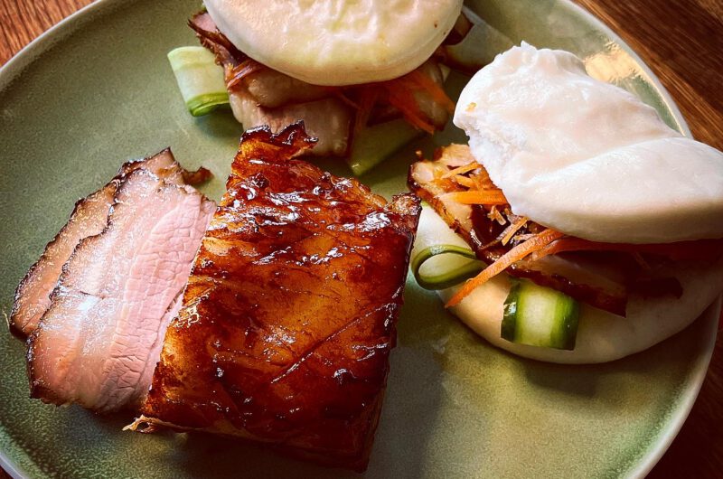 Gua Bao’s met in bier gestoofd buikspek