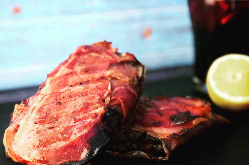 Spicy Spanish Ribs in Serranoham