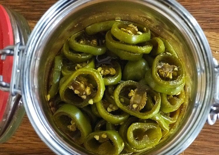 Fermenteren kun je leren – Gekonfijte jalapeno’s